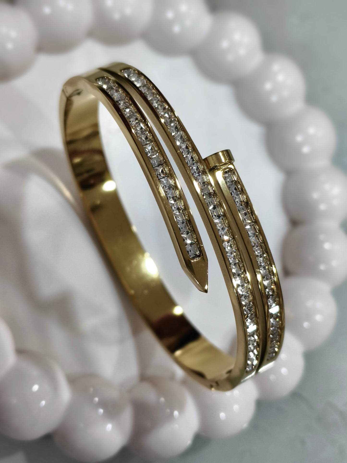 Dual Nail Bracelet