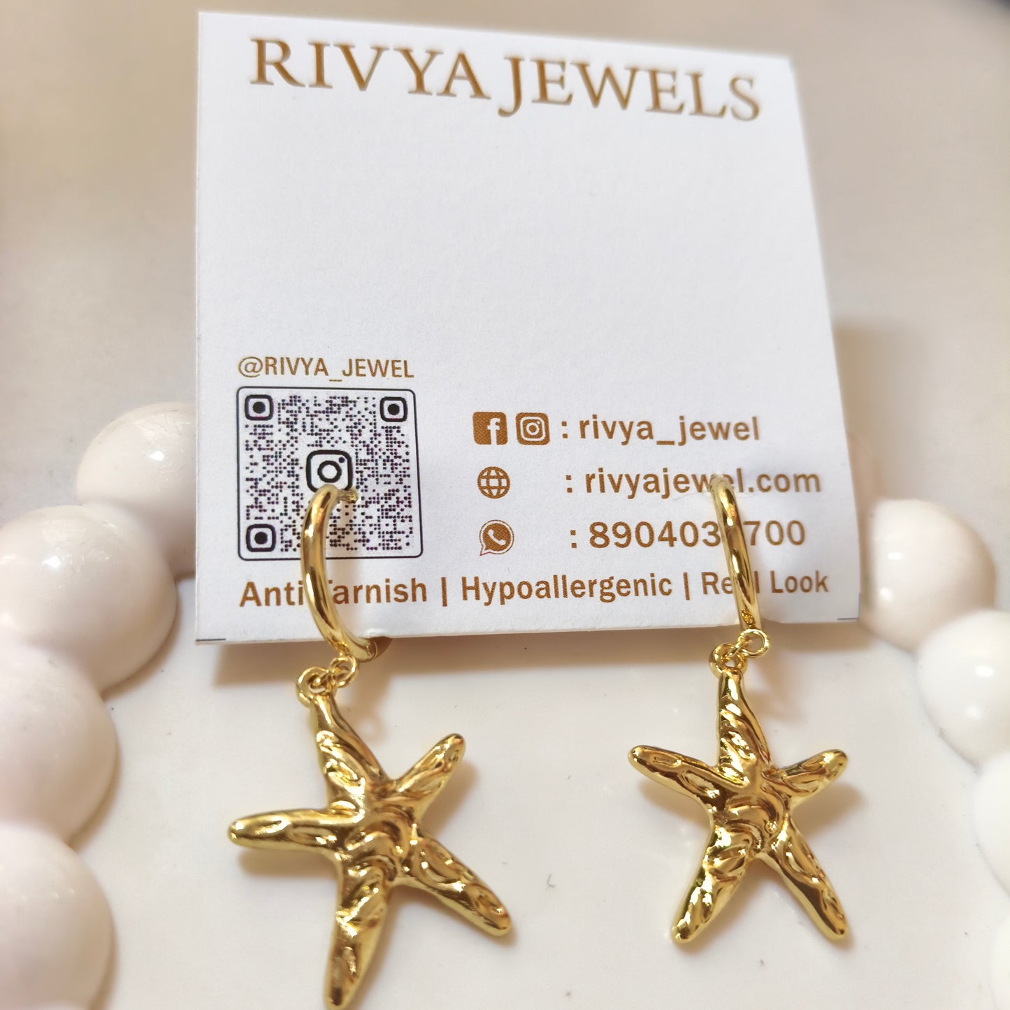 Golden Starfish Drops