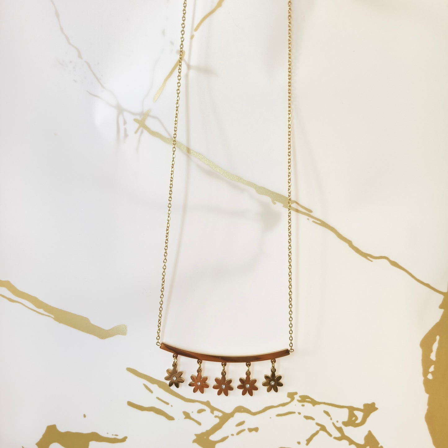 Blooming Flowers Necklace