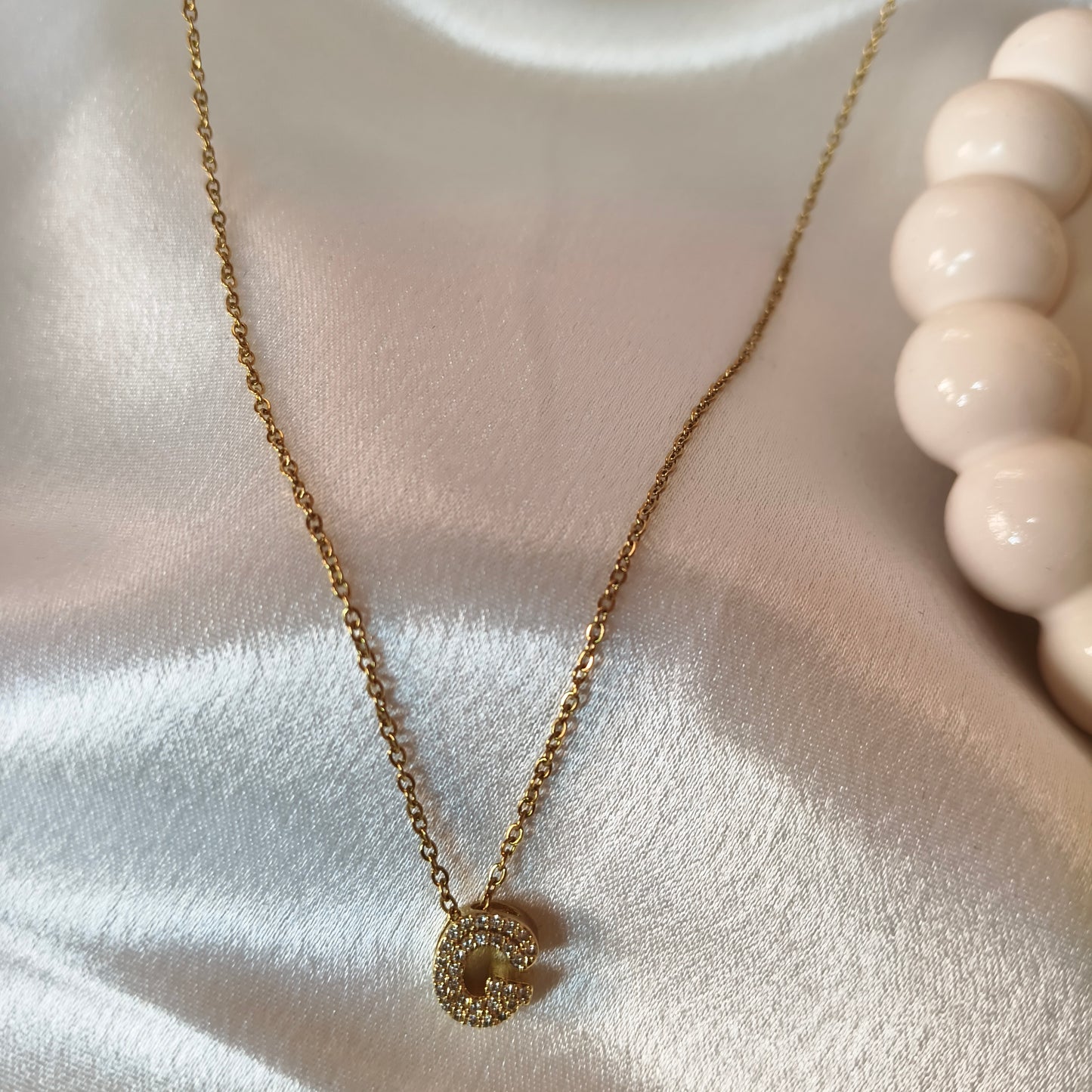 G Initial Necklace