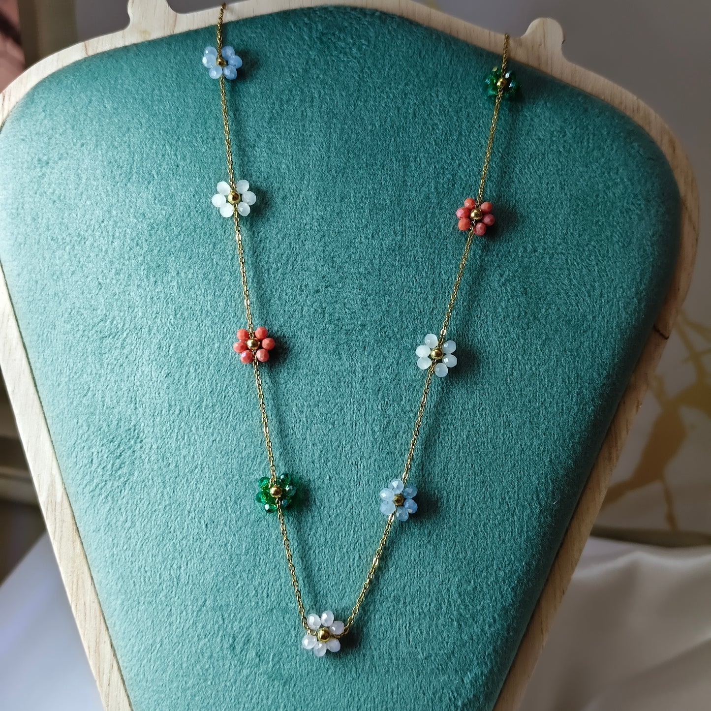 Colourful Pearl Necklace