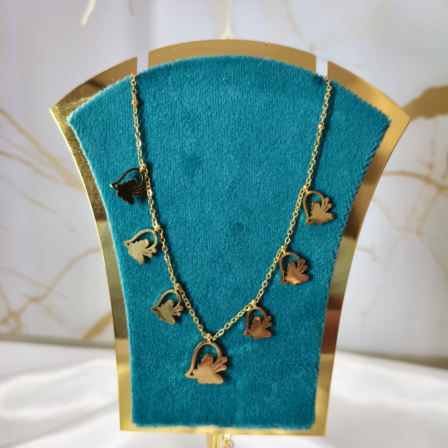 Butterfly Charms Necklace