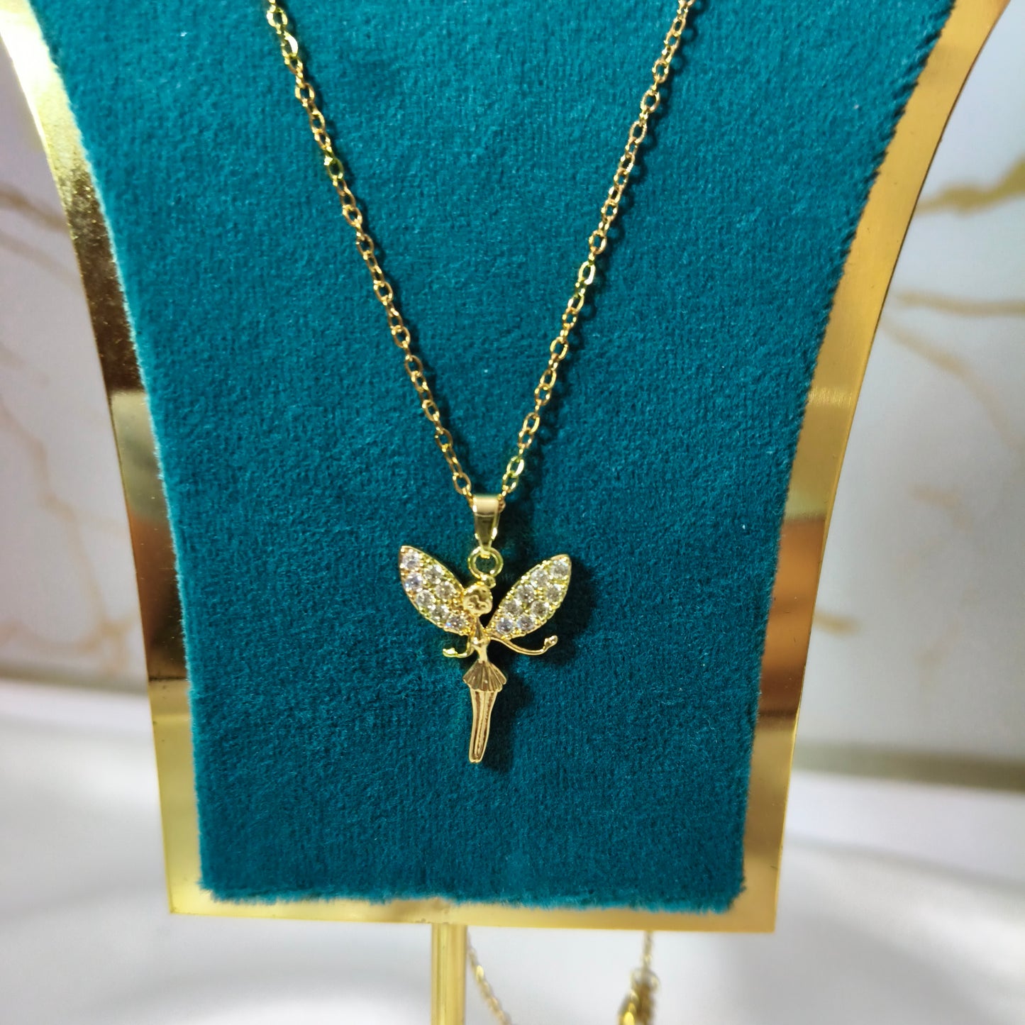 Diamond Angel Necklace