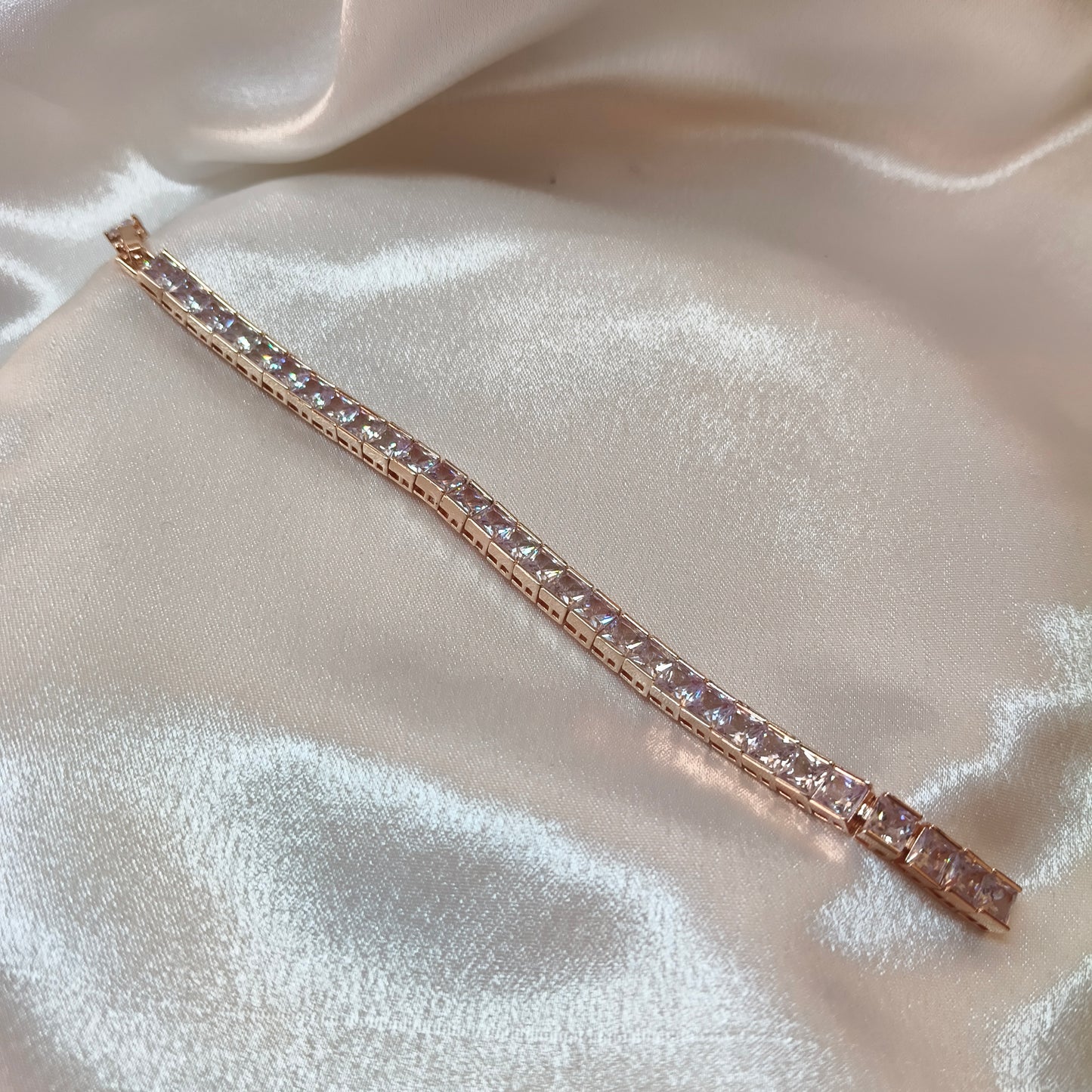 Tennis Bracelet Rose Gold