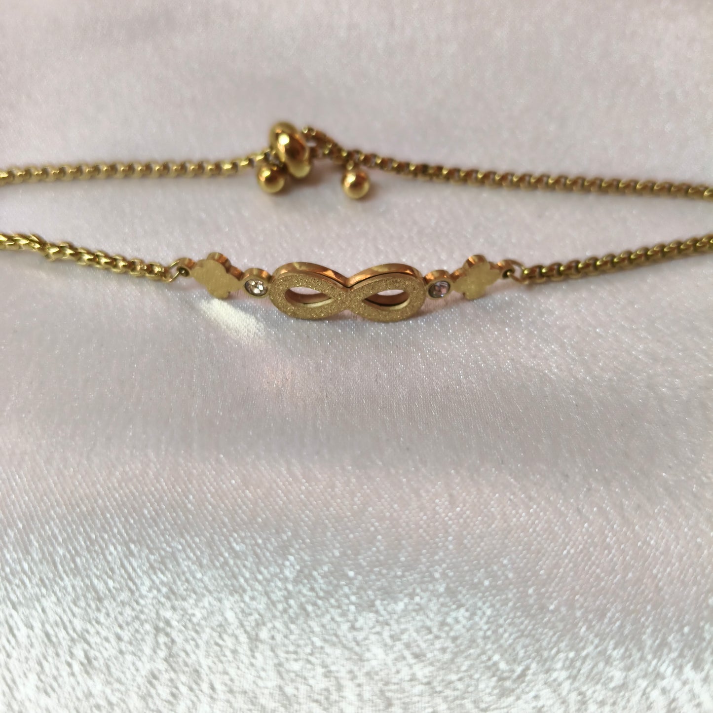 Infinity Draw String Bracelet