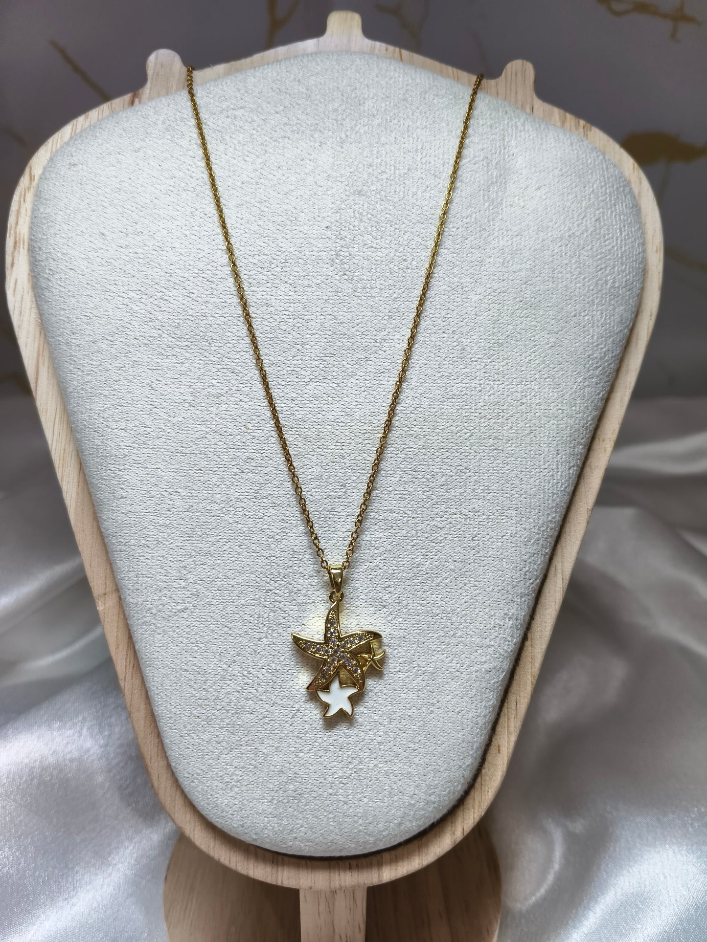Dual Star Necklace