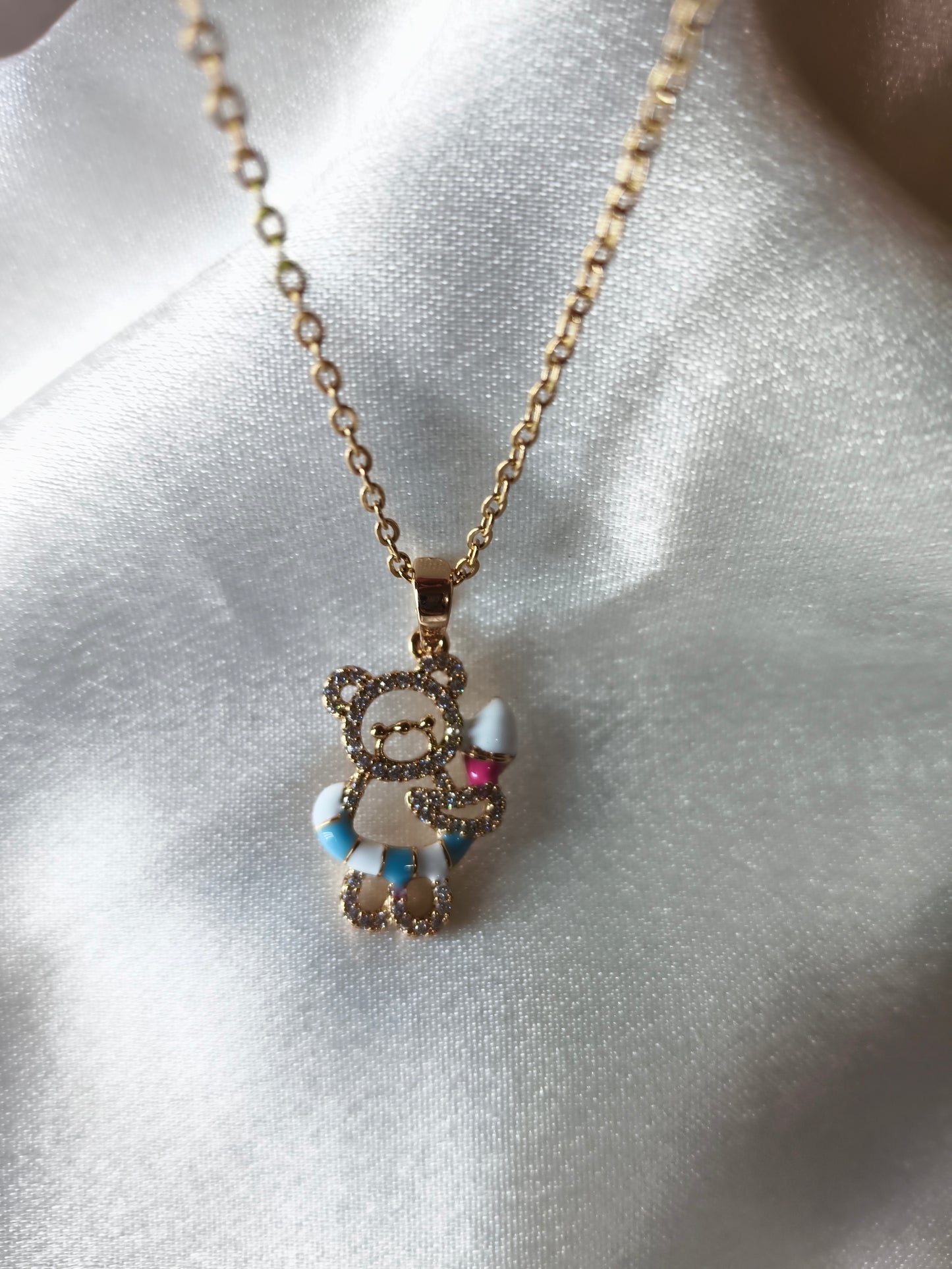 Snowman Necklace