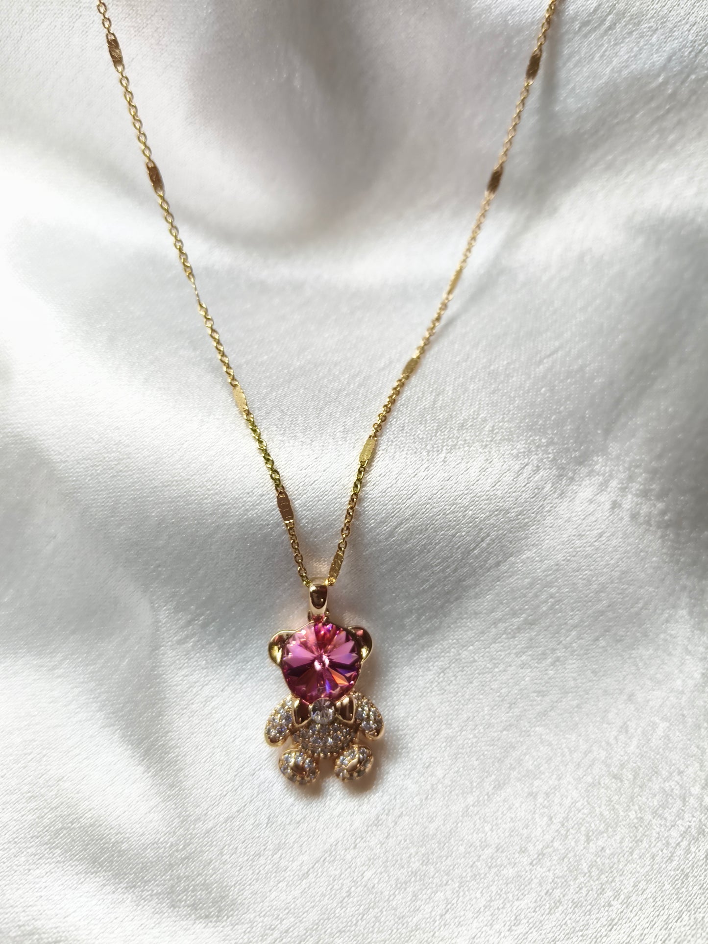 Cute Teddy Necklace