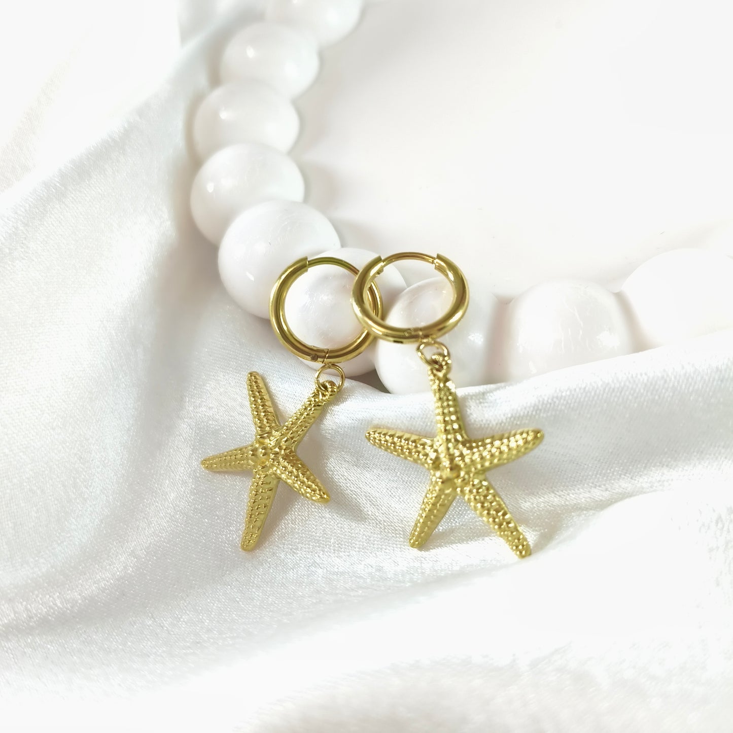 Star Fish Bali Earrings