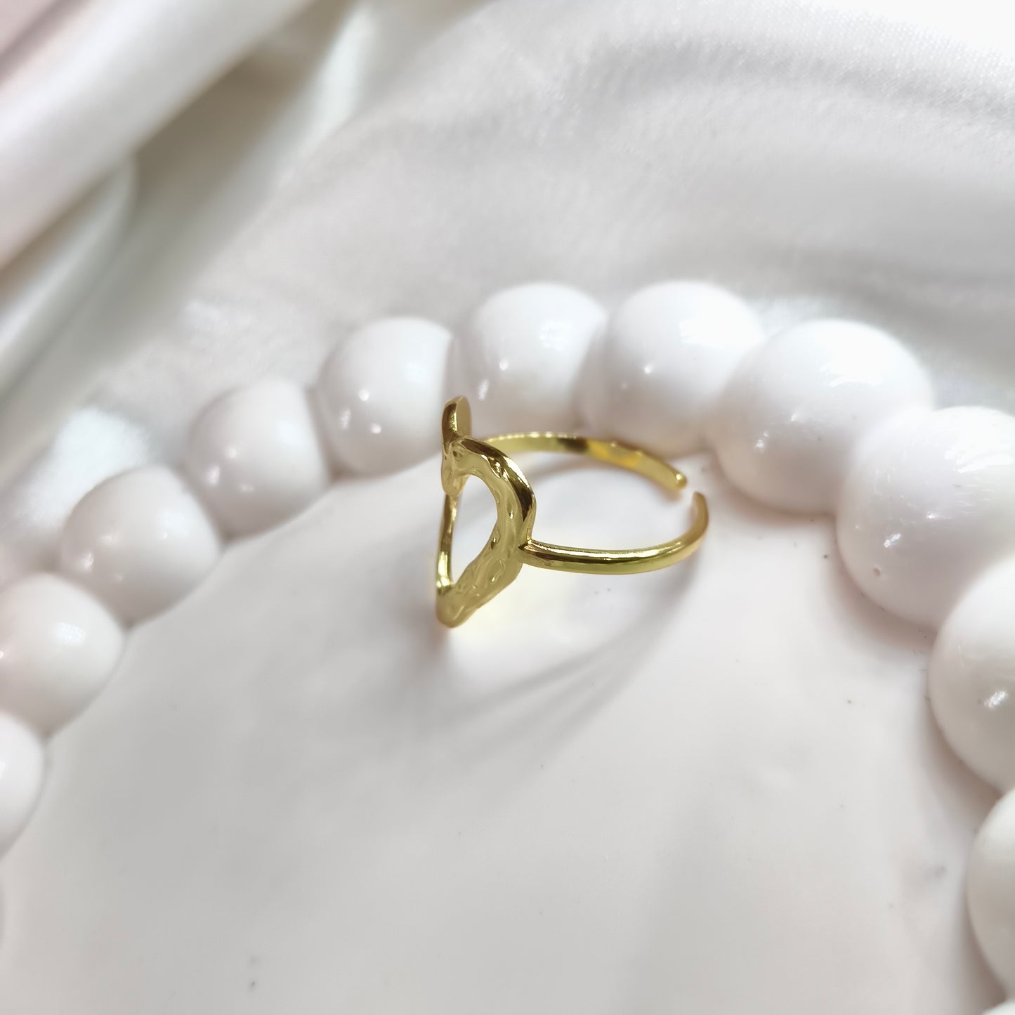 Blooming Heart Ring