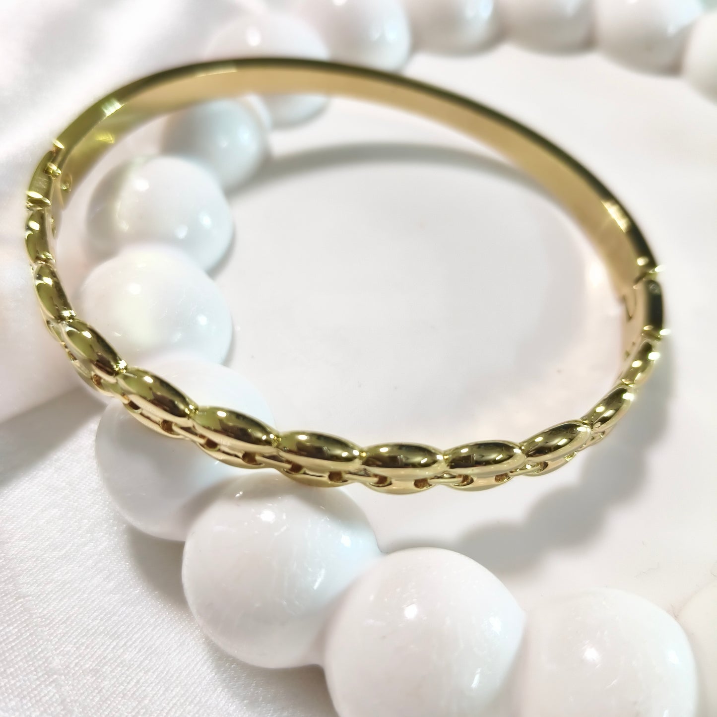 Twisted Gold Bracelet