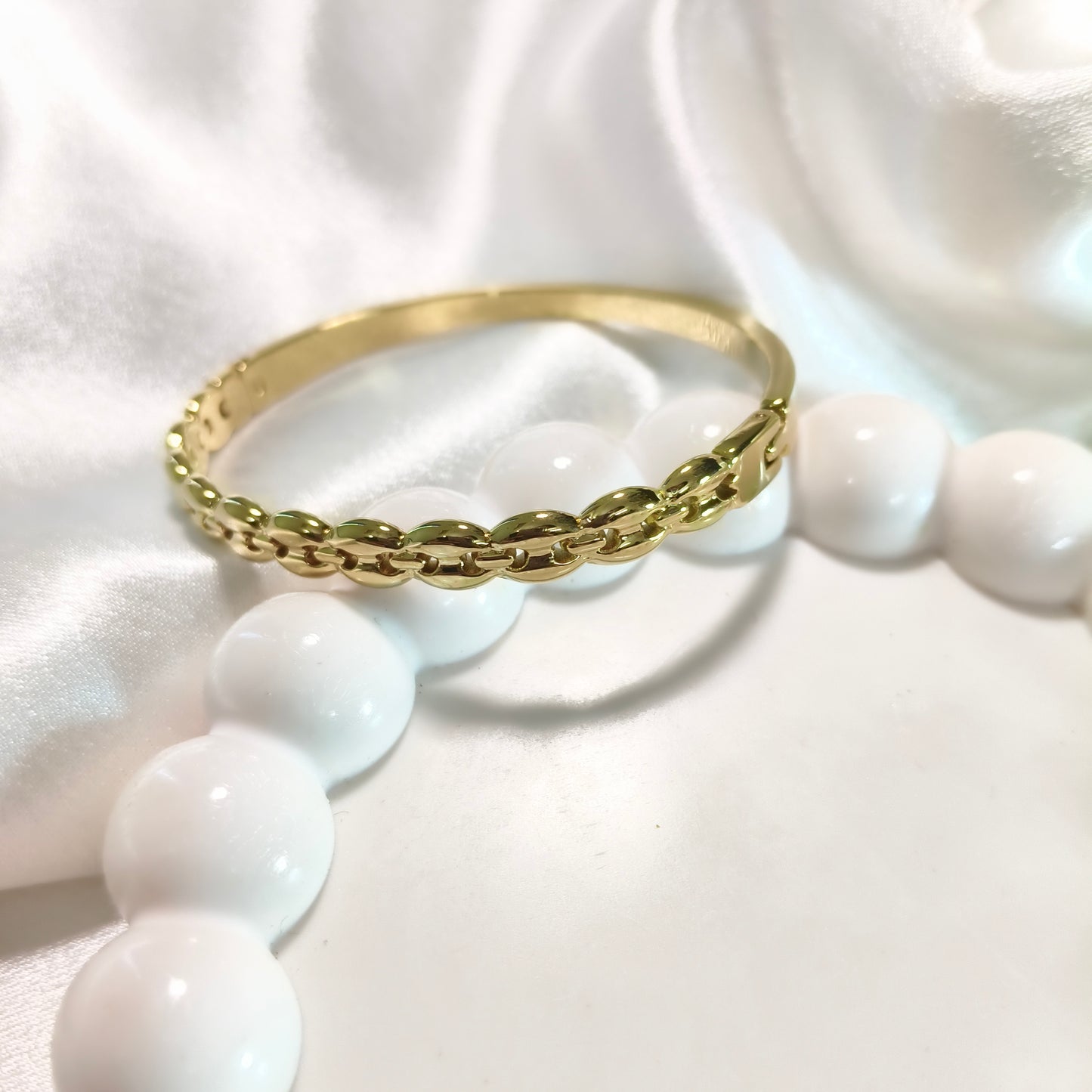 Twisted Gold Bracelet
