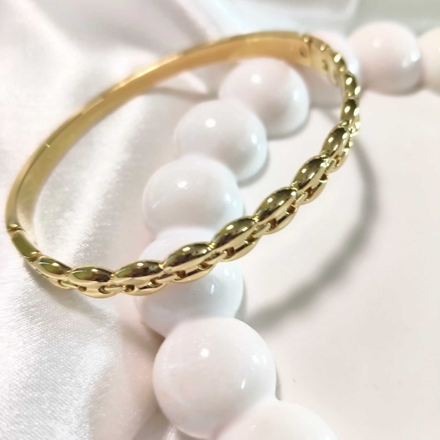 Twisted Gold Bracelet