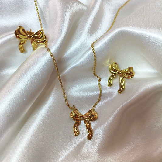Single Bow Pendant set