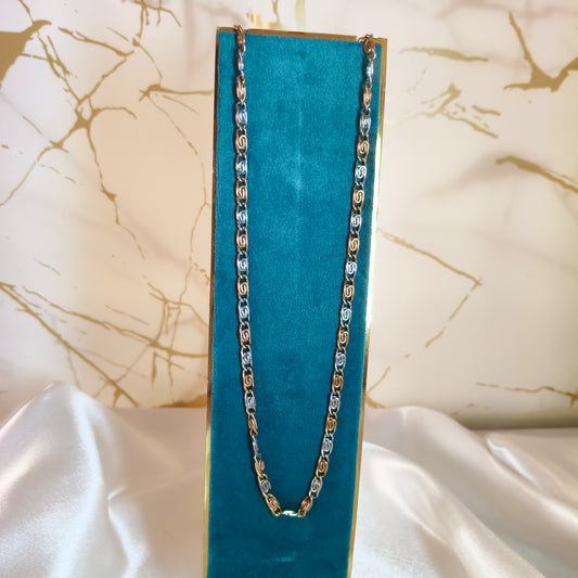 Dual Tone Broad Chain