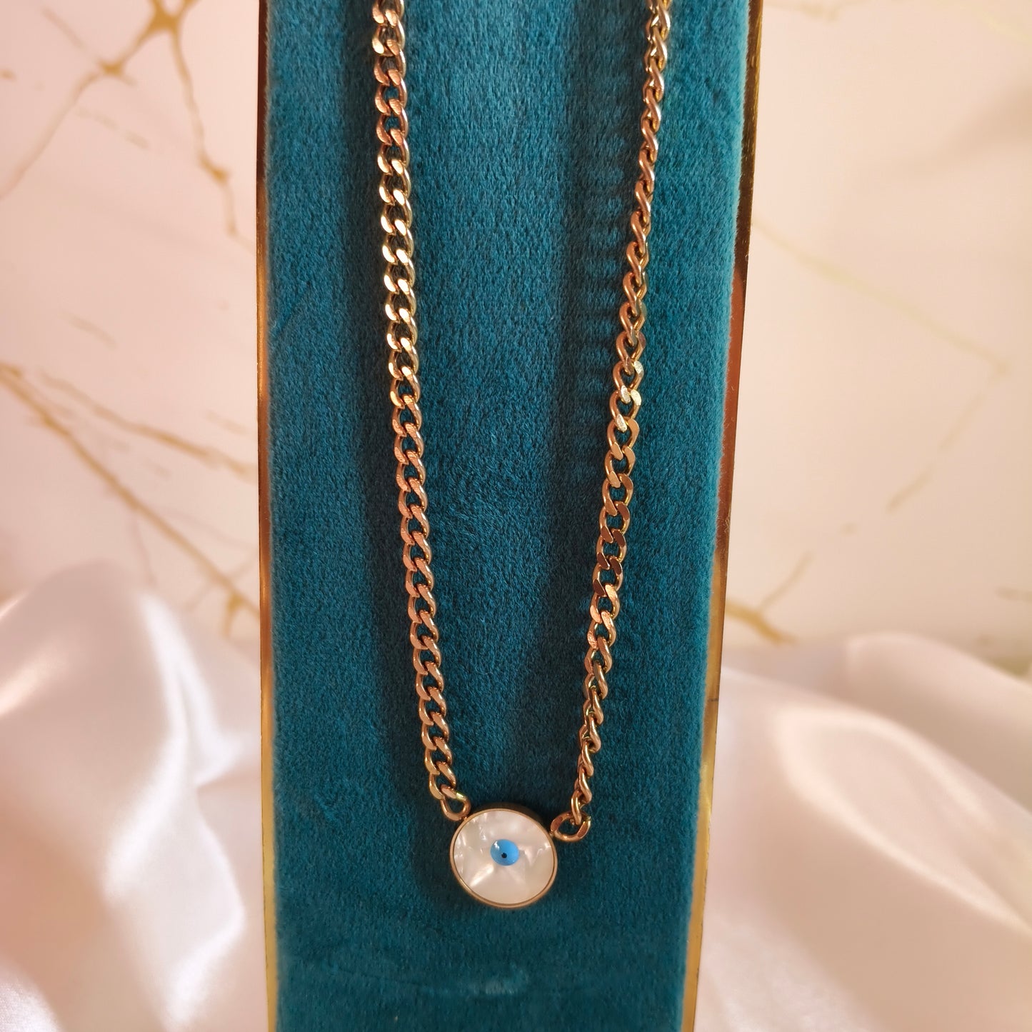 Thick Evil Eye Necklace