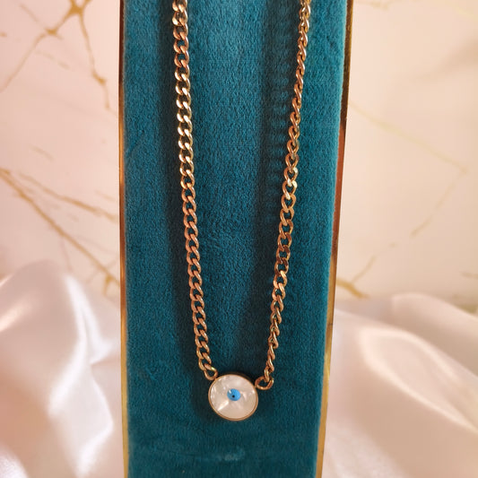 Thick Evil Eye Necklace