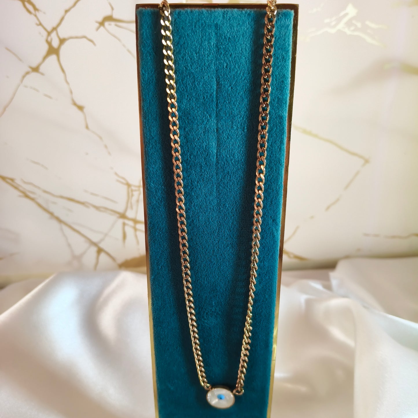 Thick Evil Eye Necklace