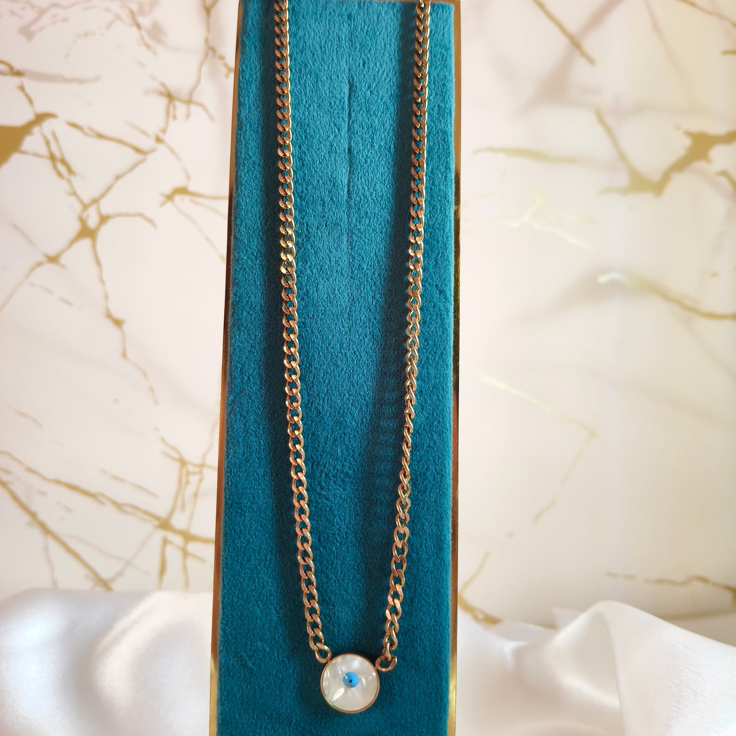 Thick Evil Eye Necklace