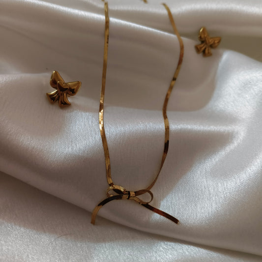 Bow Pendant set
