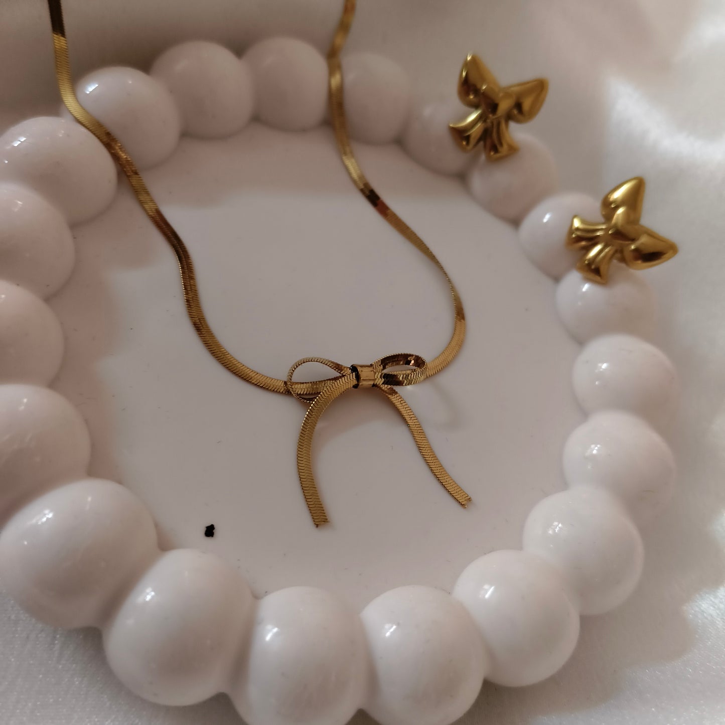 Bow Pendant set