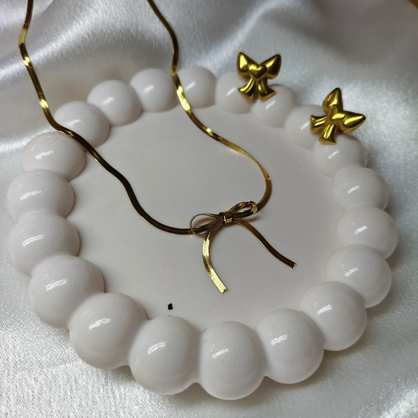 Bow Pendant set