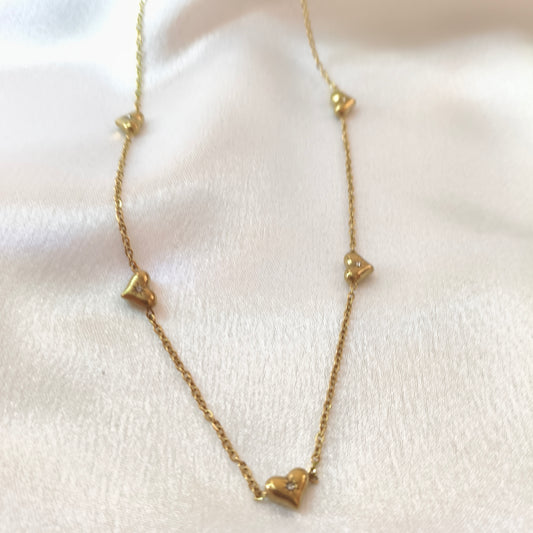 Heart Charms Necklace