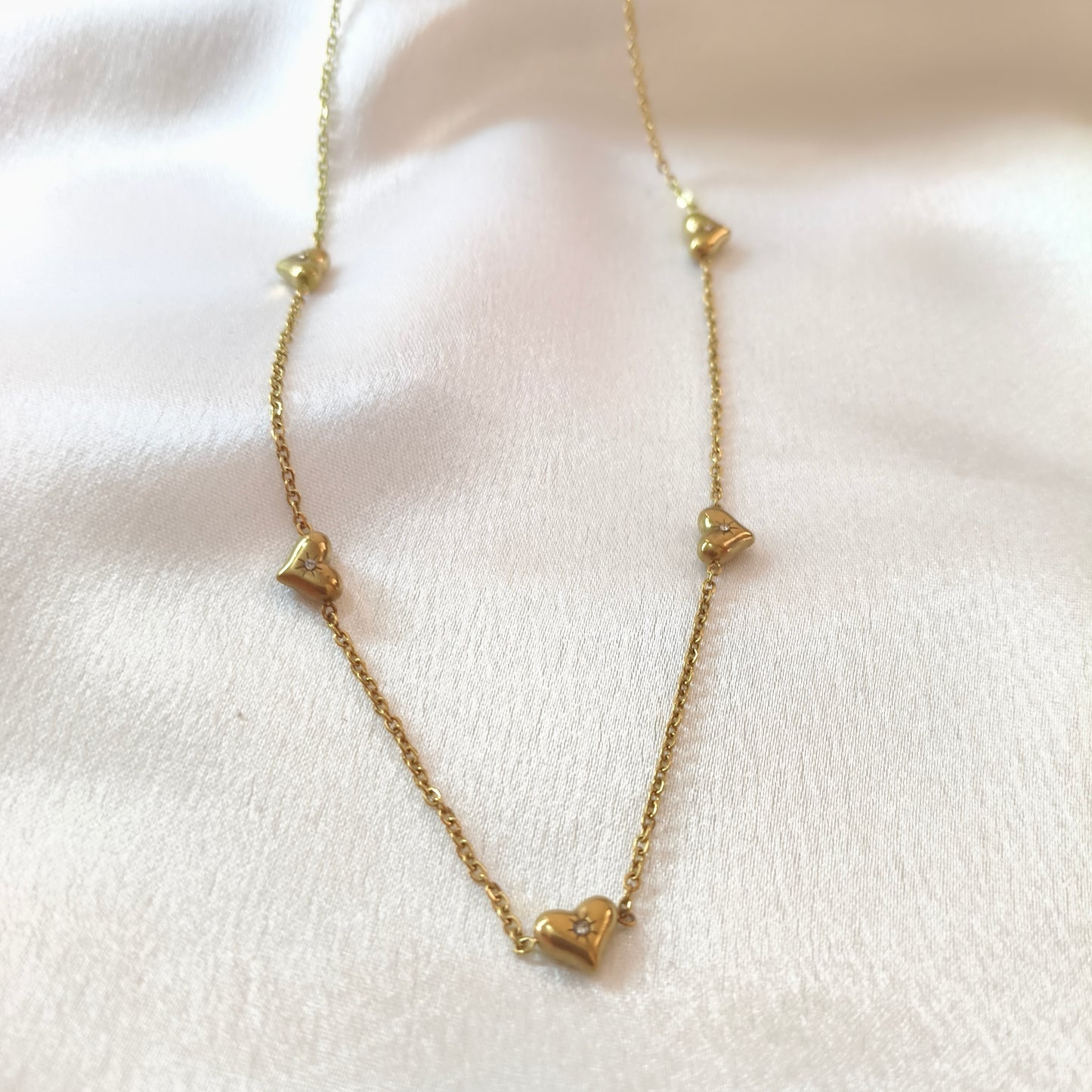Heart Charms Necklace