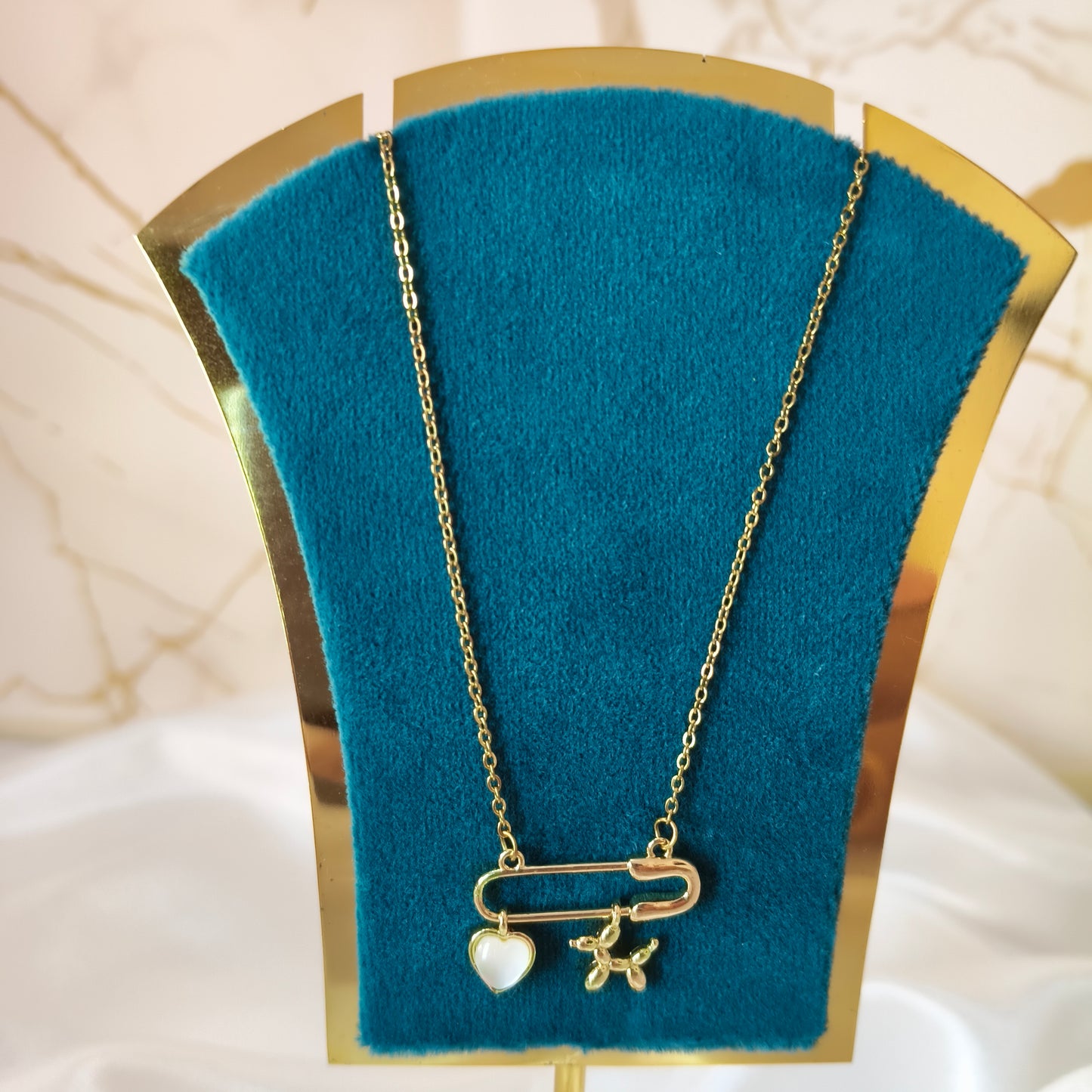 Safety Pin Necklace