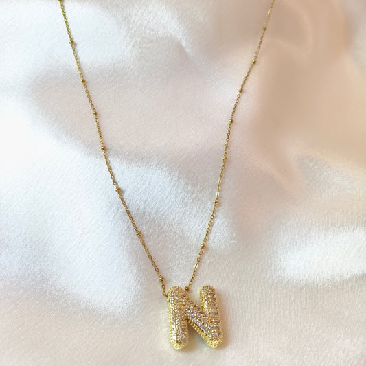 N Initial Necklace