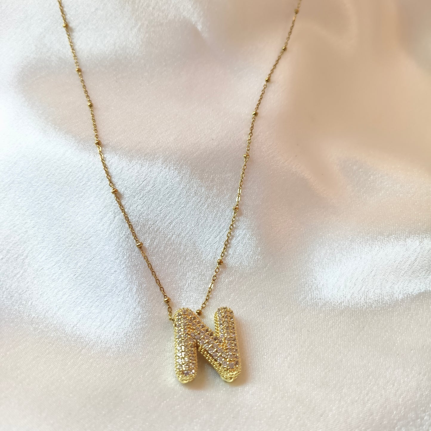 N Initial Necklace