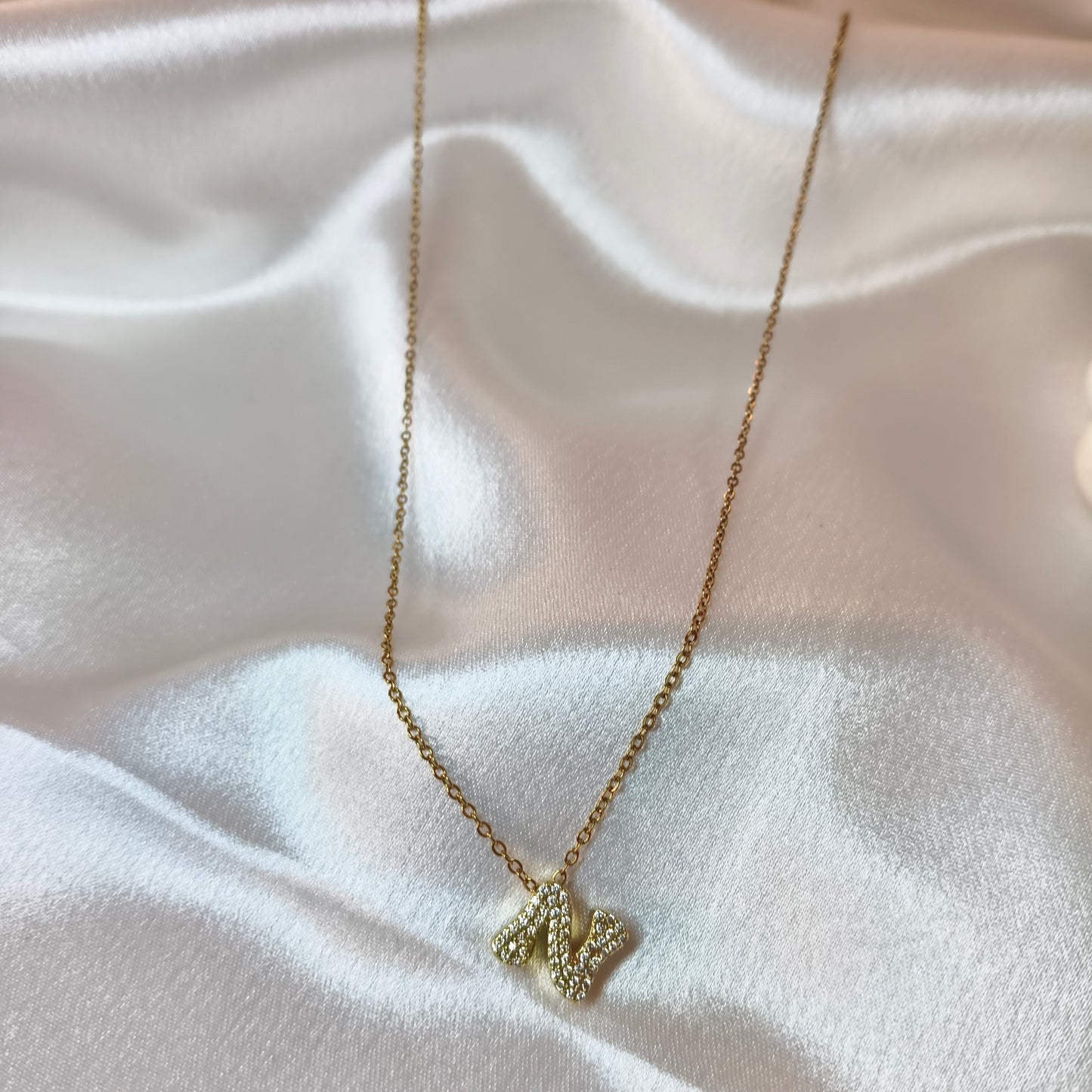 N Initial Necklace