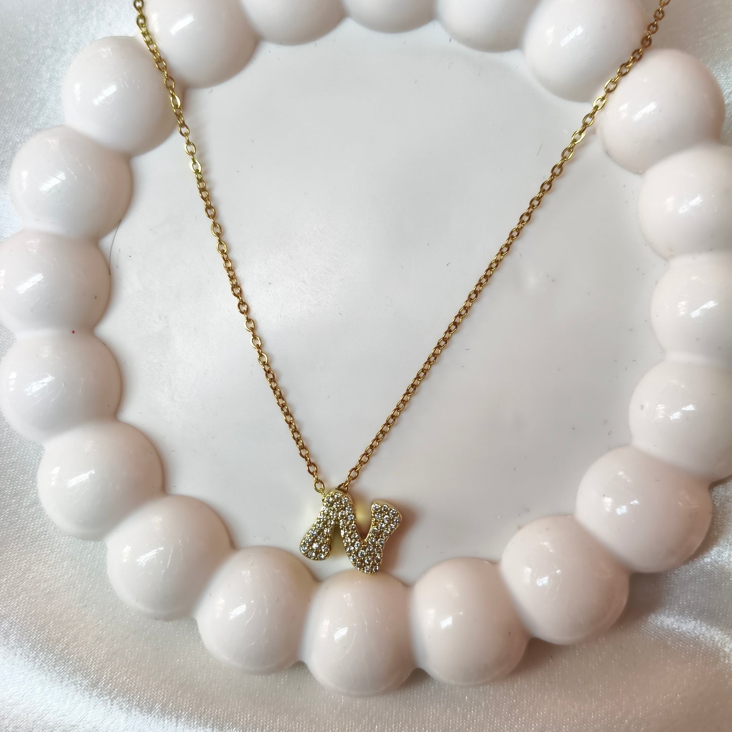 N Initial Necklace