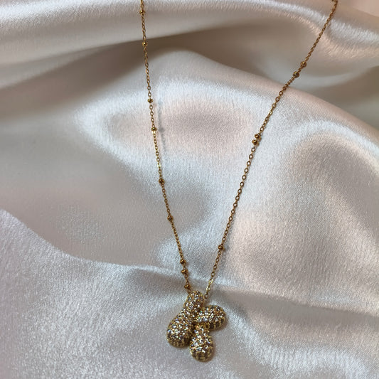 K Initial Necklace