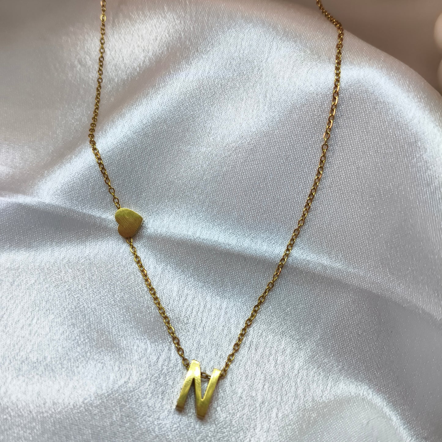 N Initial Necklace