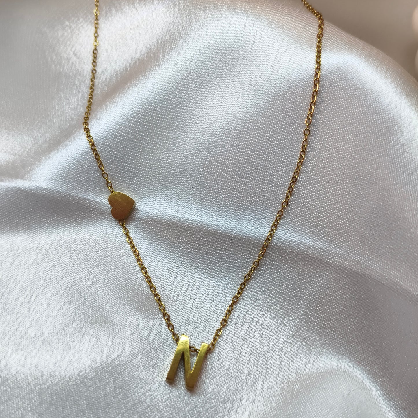 N Initial Necklace