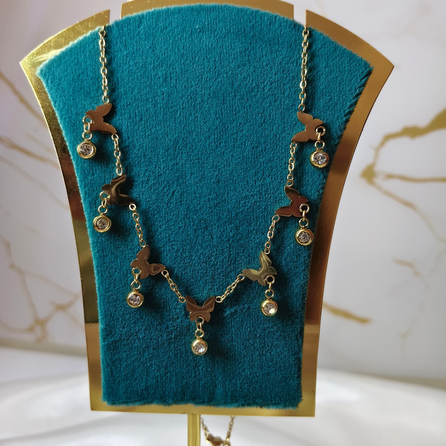 Butterfly Charms Necklace