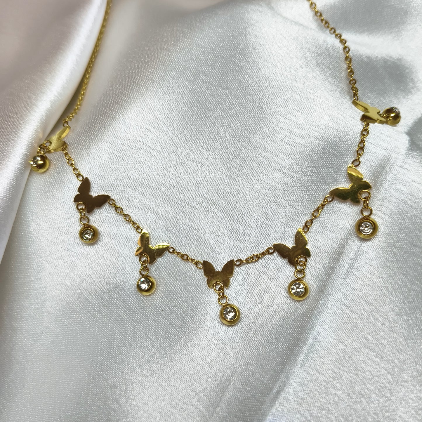 Butterfly Charms Necklace