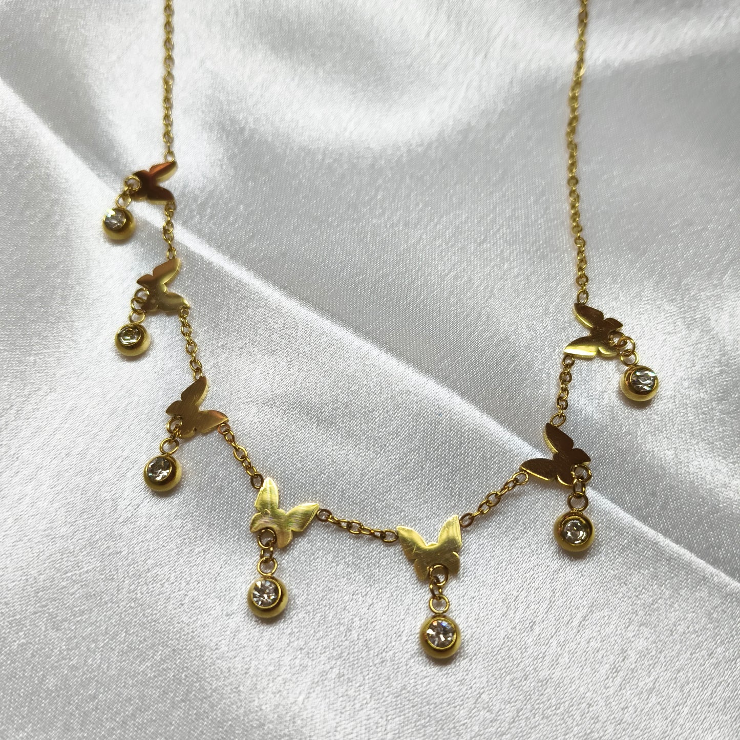 Butterfly Charms Necklace