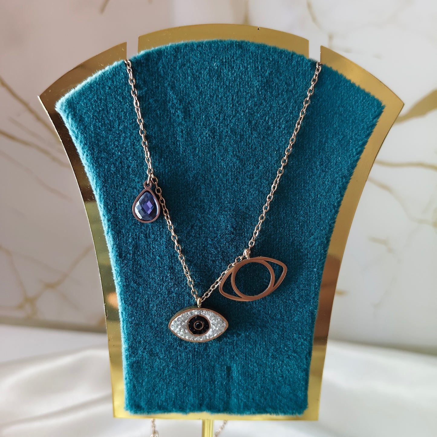 Evil Eye Charms Necklace
