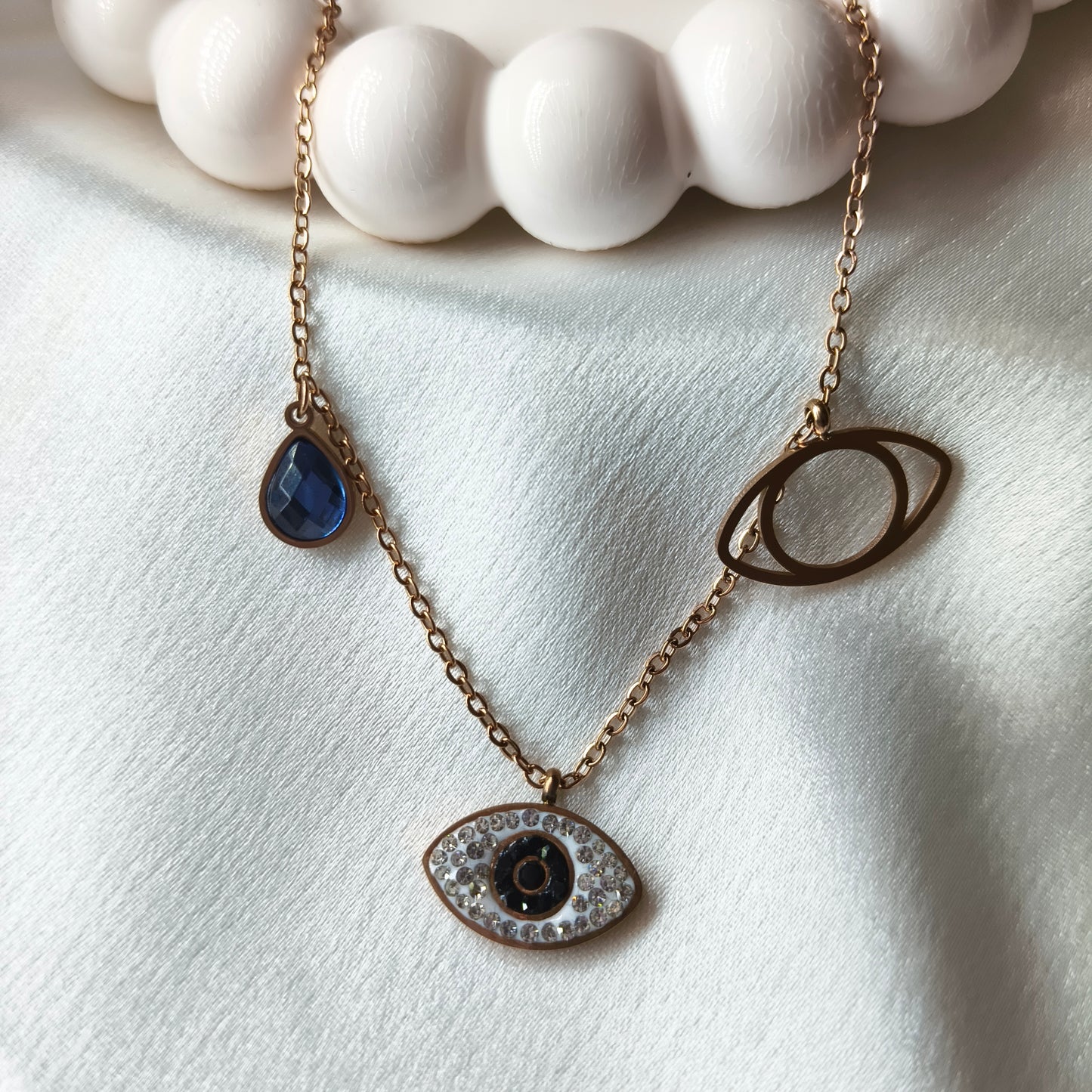 Evil Eye Charms Necklace