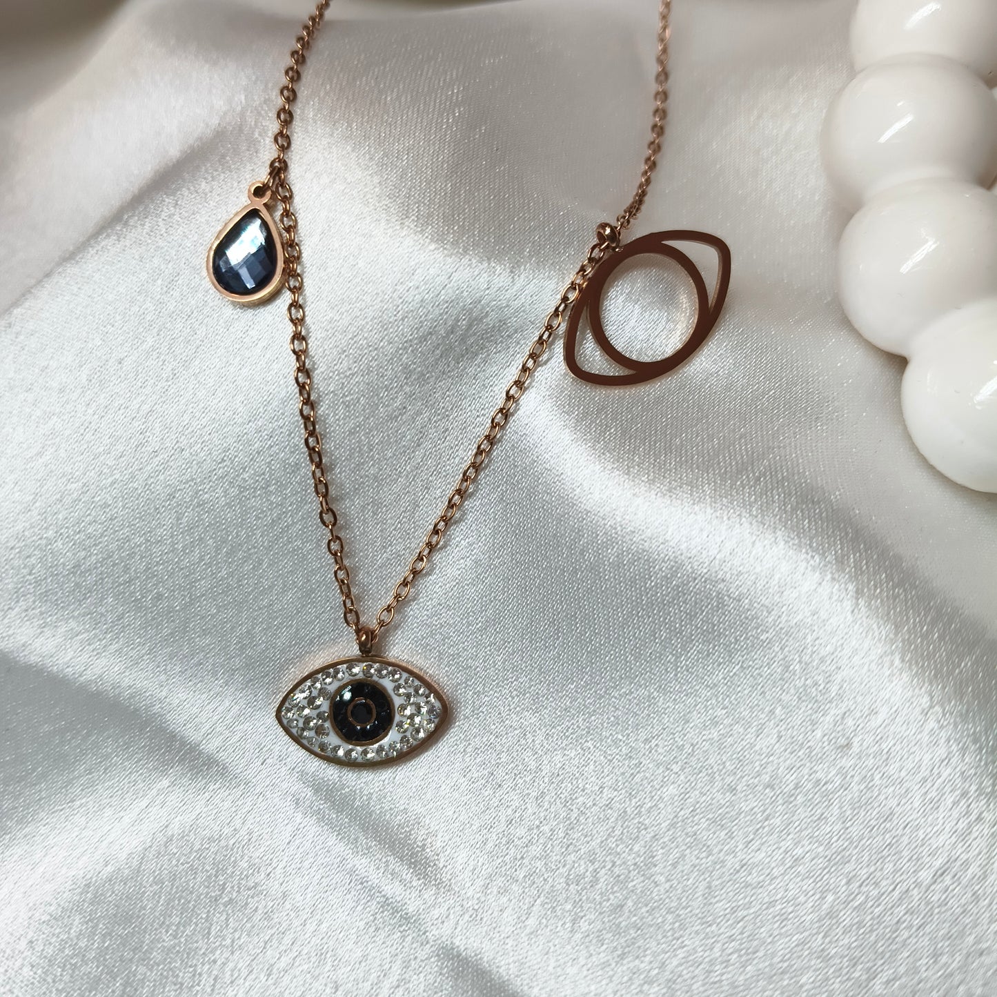 Evil Eye Charms Necklace