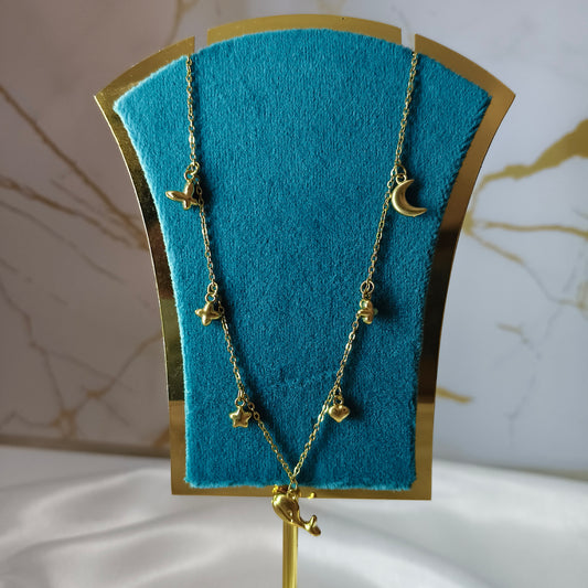 Dolphin Charm Necklace