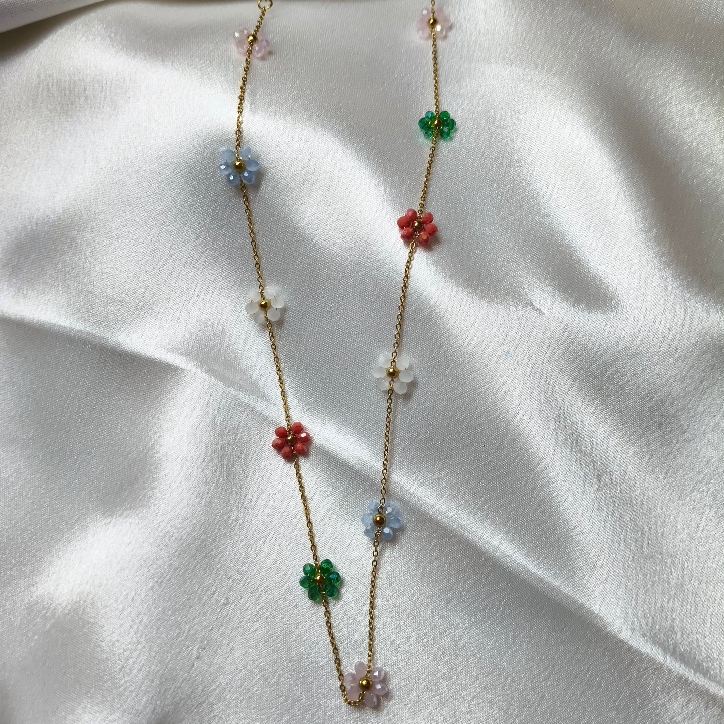 Colourful Pearl Necklace