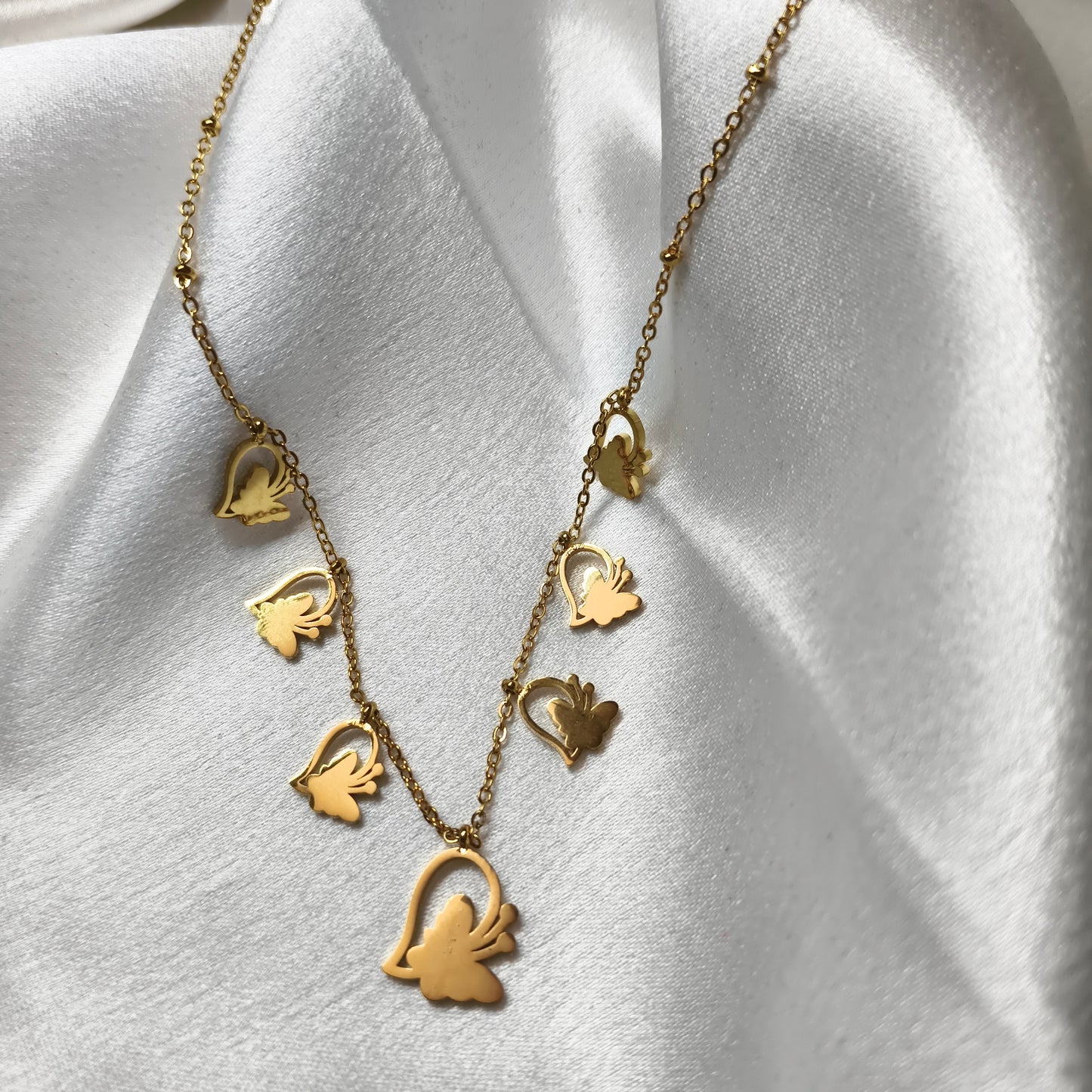 Butterfly Charms Necklace