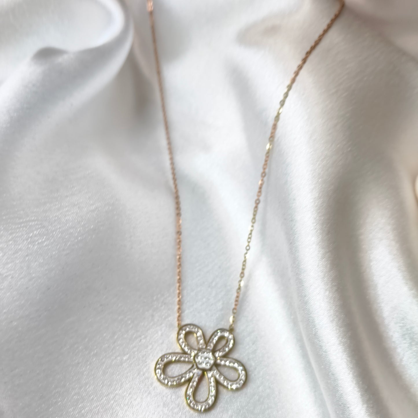 Bloomimg Flower Necklace
