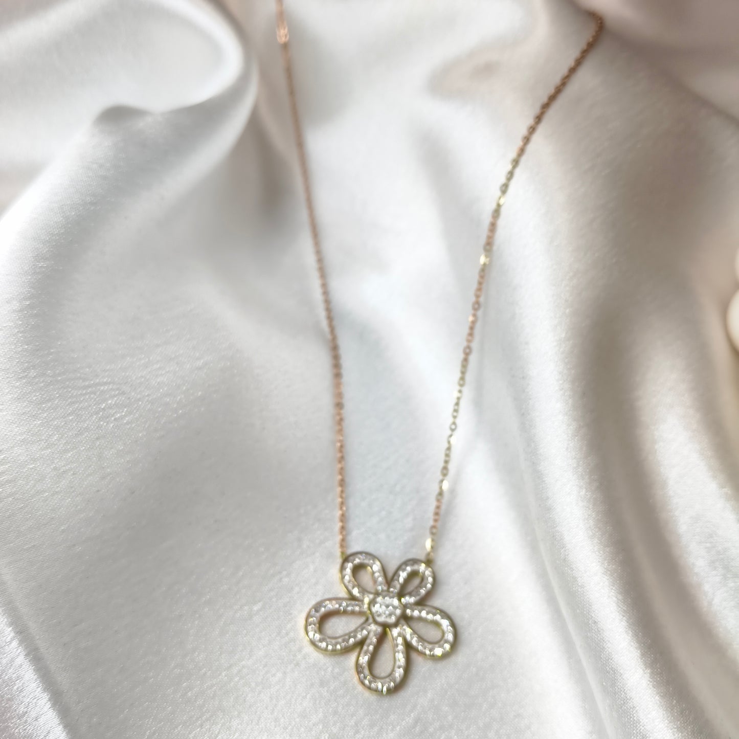 Bloomimg Flower Necklace