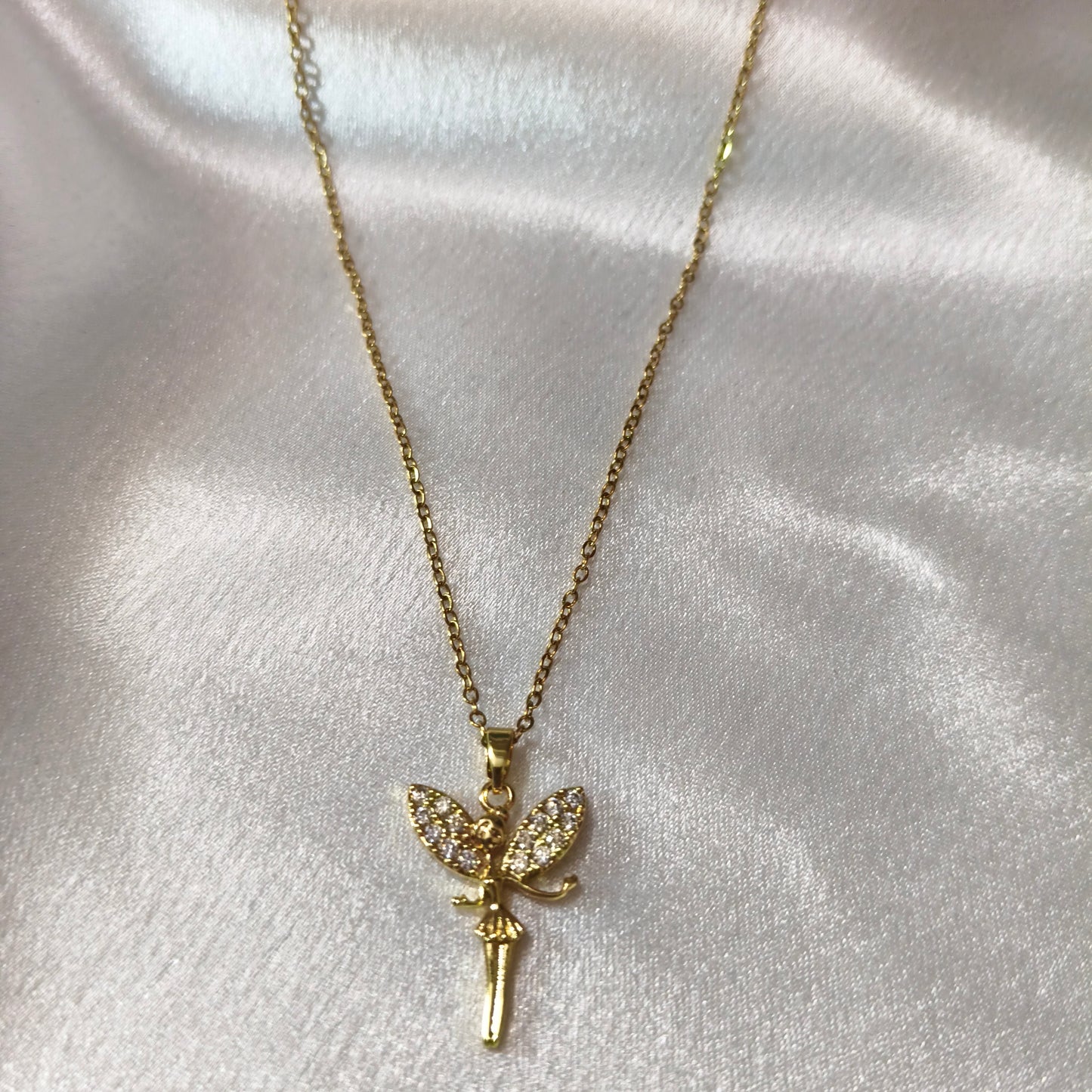 Diamond Angel Necklace