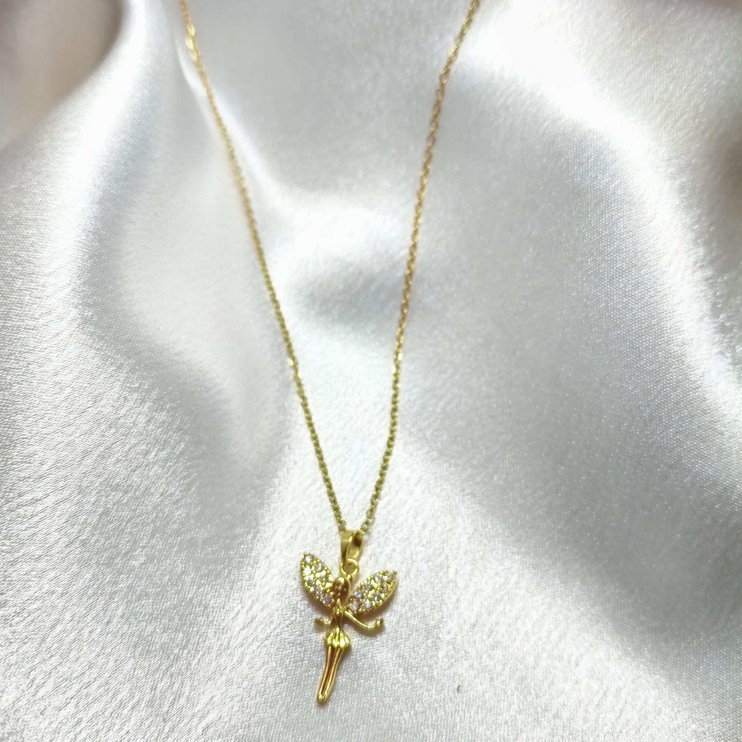 Diamond Angel Necklace