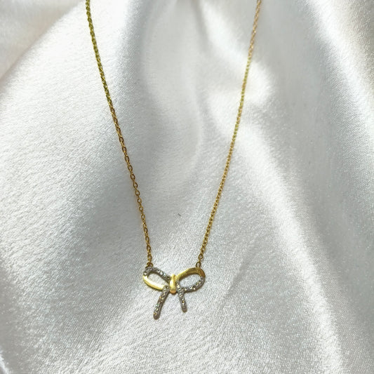 Bow Necklace